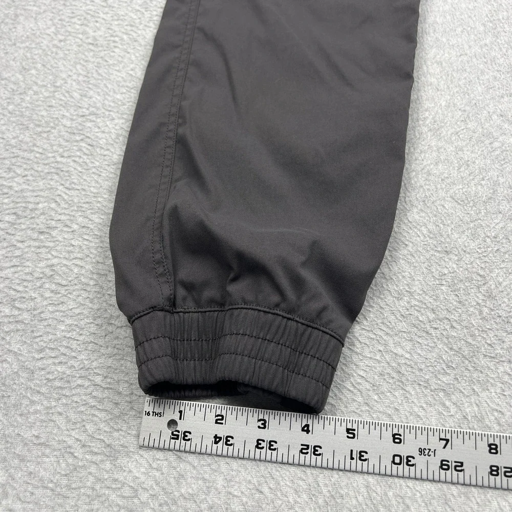 prAna Zogger Pants Mens 34x30 Gray Nylon Cargo Stretch Belted Hiking Jogger